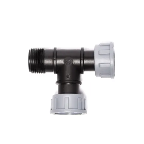 Trójnik Swivel POM F-F-M (GW, GW, GZ) 1"-1"-1"
