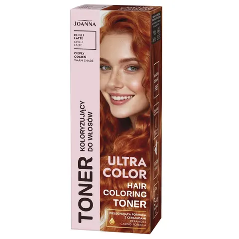 JOANNA Toner do włosów CHILLI LATTE, 100 ml