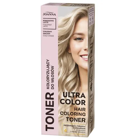 JOANNA Toner do włosów COCONUT LATTE, 100 ml