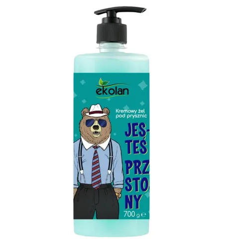 EKOLAN Kremowy żel pod prysznic JESTEŚ PRZYSTOJNY, 700 ml