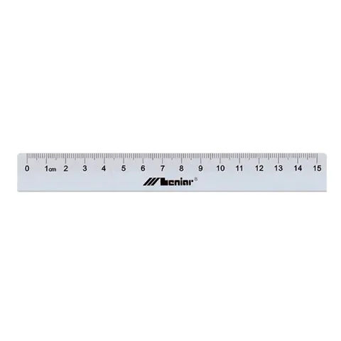 Linijka metalowa 15cm 30403 LENIAR