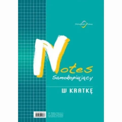 Notes A6 samokopiujący kratka 40k MICHALCZYK I PROKOP /N-105-5/