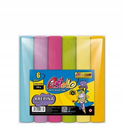 KREPINA MARSZCZONA MINI 20x250 6 kol PASTELLO