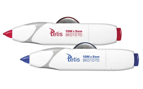 Korektor w taśmie 5mm x 10m TETIS z wymiennym wkładem /BK010-TD/