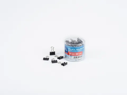 Tetis Klipsy Biurowe 15 Mm Klipy Gk001-A 60 Sztuk