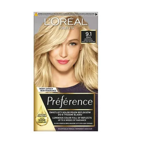 L'Oreal Paris Preference farba do włosów 9.1 Oslo