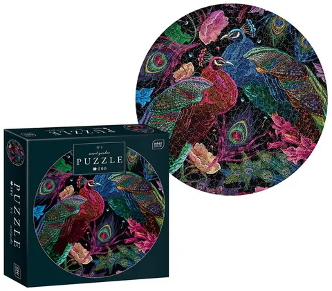 Puzzle 500-el. Round Secret Garden 1, Interdruk