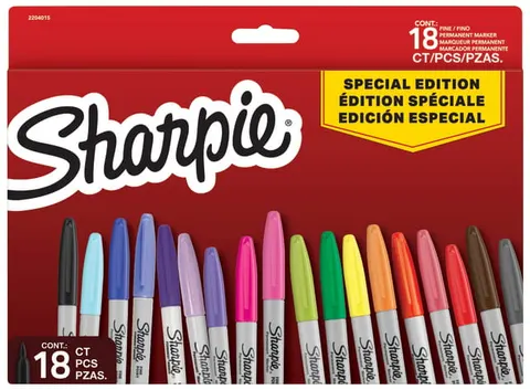 Markery Fine kpl 18-kol ,Sharpie