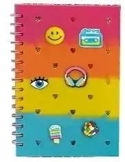 Notatnik z wpinkami multicolor STnux