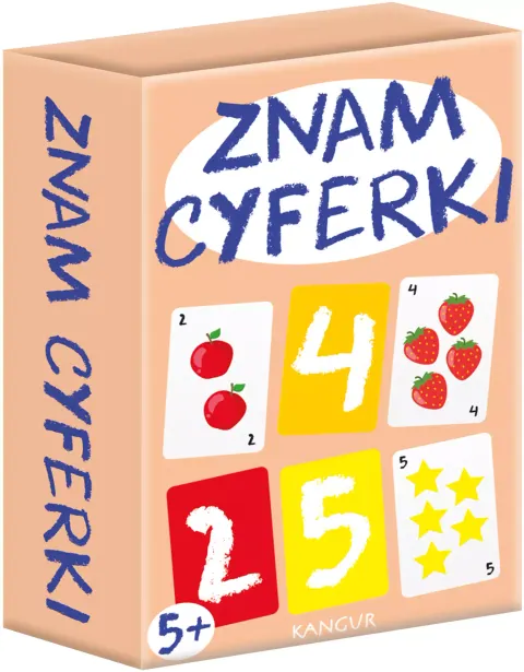 Gra Znam Cyferki Mini ,Kangur