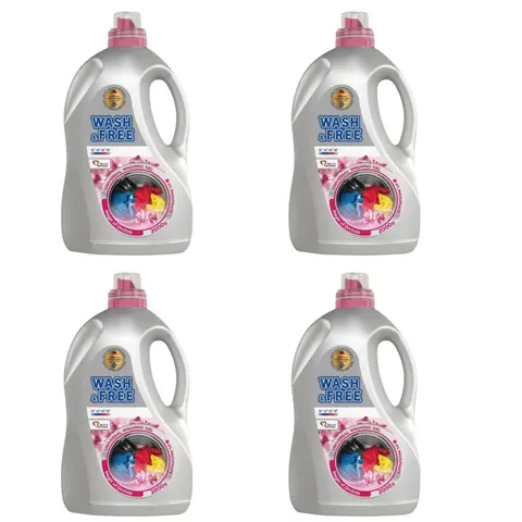 WASH FREE Żel do prania 60 prań ORCHIDEA 2000 g, pakiet 4 szt.