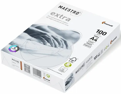 Papier ksero A4 100g 500 ark. MAESTRO extra TRIOTEC