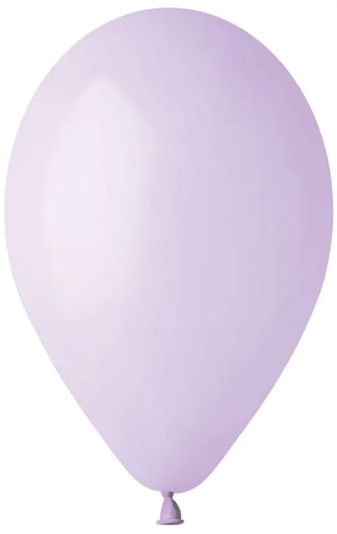 Balony G90 pastelowe 10" liliowy op. 100 szt., Gemar