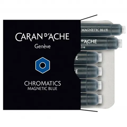 Naboje atramentowe Chromatics jasnoniebieskie op. 6 szt., Caran d"Ache