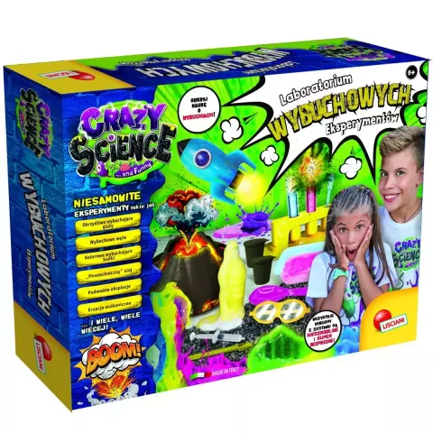 Laboratorium wybuchowych eksperymentów Crazy Science, Lisciani