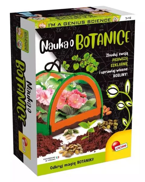 LISCIANI 10023 IM A GENIUS Nauka o botanice
