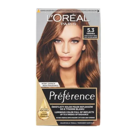L'Oreal Paris Recital Preference Farba do włosów G 5.3 Virginie