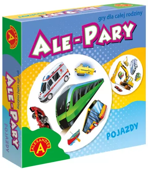 Ale Pary - POJAZDY gra karciana Alexander