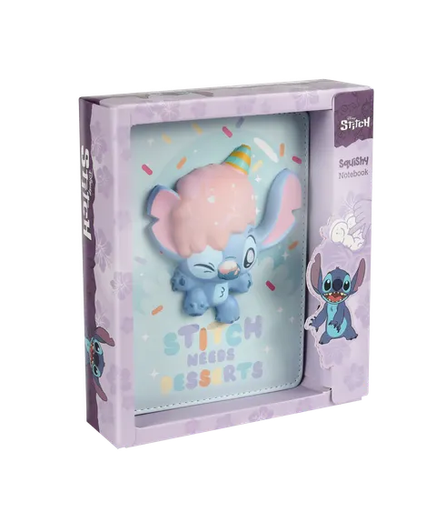 Notes B6 Squishy 3D Disney Fashion Stitch wzór 2, Patio