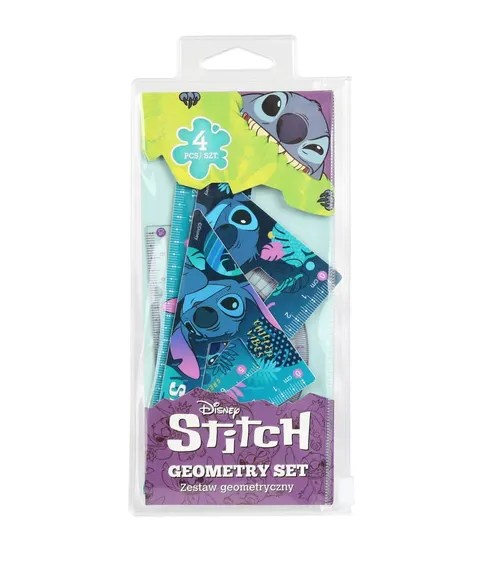 Zestaw geometryczny 4 sztuki Disney Core Stitch, Patio