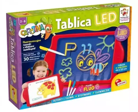 Tablica Led Carotina, Lisciani