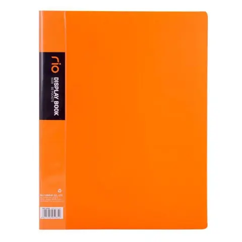 Album ofertowy A4 60 koszulek Rio pomarańczowy, Deli