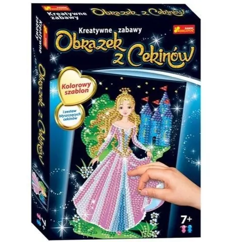 Cekinowy obrazek Królewna, Ranok-Creative