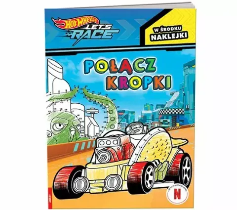 Książka Hot wheels. Let"s race. Połącz kropki, Ameet