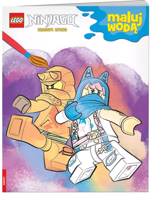 Książka Lego Ninjago. Maluj wodą 344528, Ameet