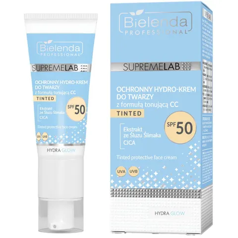 BIELENDA PROFESSIONAL SUPREMELAB Krem do twarzy NAWILŻAJĄCO - KOJĄCY SPF 50, 40 ml