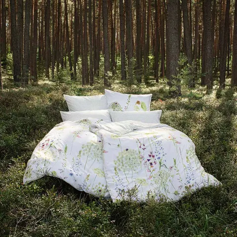 Pościel 155/200 cm 2x70/80 Satyna 4704/530 Meadow 200/220 2x70/80