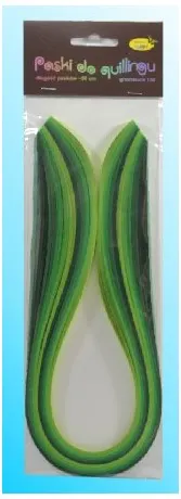Paski do quillingu 5 mm x 50 cm 100 szt. zielone, Galeria Hobby