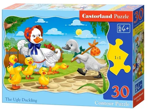 Puzzle 30-el. The Ugly Duckling B-03723-1, Castorland