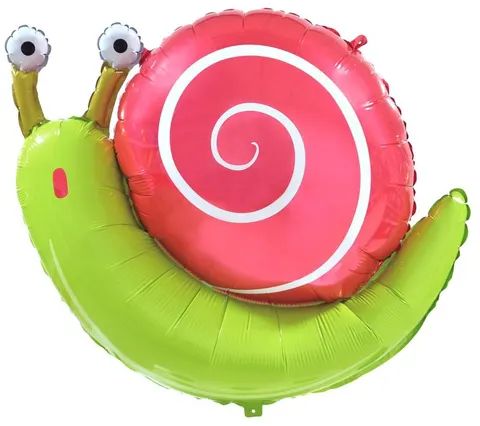 Balon foliowy Ślimak, 60x48 cm, GoDan