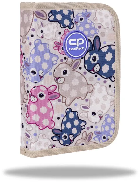 Piórnik jednoklapkowy bez wyposażenia Clipper White Bunny CoolPack 2024, Patio