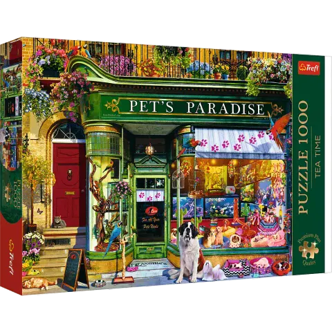 Puzzle 1000-el. Premium Plus Tea Time: Pet"s Paradise 10841, Trefl