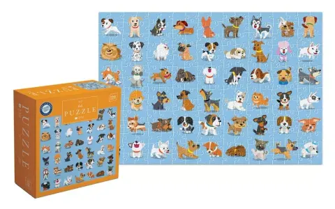 Puzzle 250-el. Kids 7 Dogs, Interdruk
