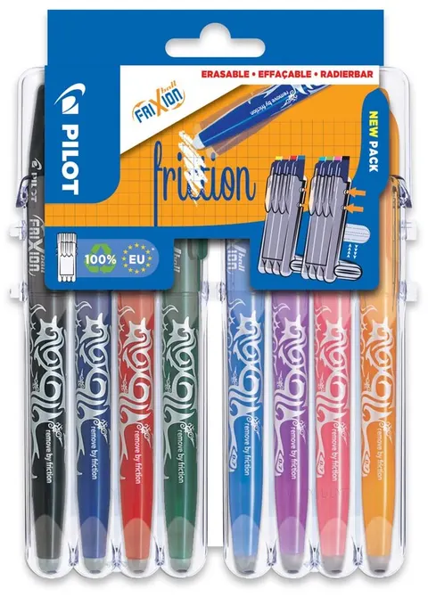Pióro kulkowe Frixion 0,7, 8szt., Pilot