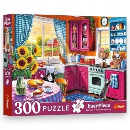 Puzzle 300-el. EasyPiece Poranek w kuchni,Trefl