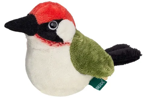 Maskotka Dzięcioł zielony 13cm, Beppe