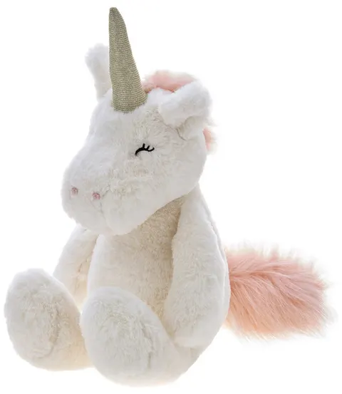 Maskotka Jednorożec Alessio kremowy 28cm, Beppe