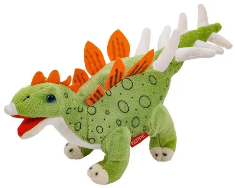 Maskotka Stegozaur jasny zielony 30cm, Beppe