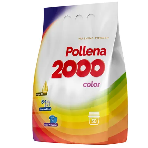 POLLENA 2000 Proszek do prania KOLOR 50 pran, 2,75 kg