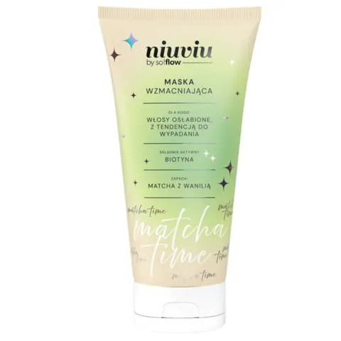 NIUVIU MATCHA TIME Maska do włosów OSŁABIONYCH 200 ml