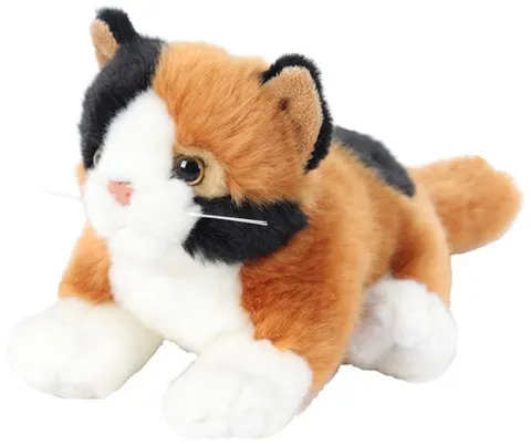Maskotka Kot leżący brązowy 30cm, Beppe
