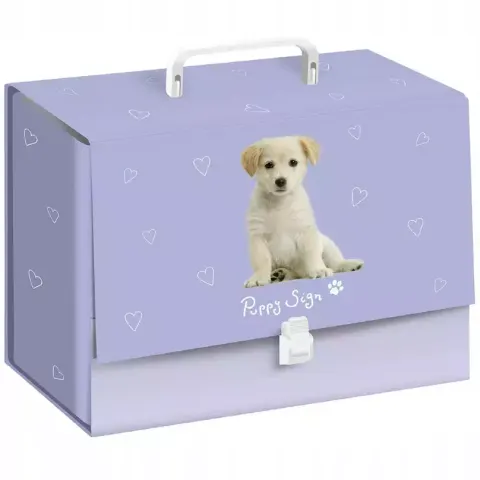 Teczka z rączką Puppy Sign C4 Interdruk