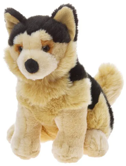 Maskotka Pies Owczarek Niemiecki siedzący 20cm, Beppe