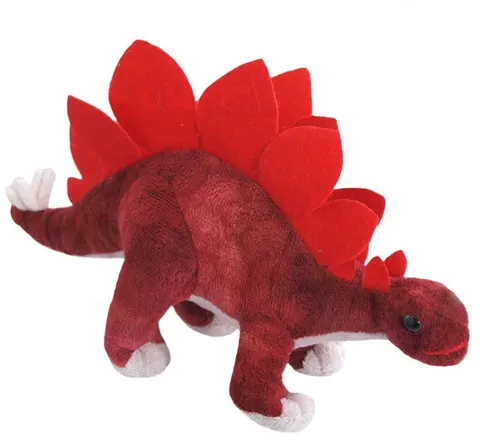Maskotka Stegozaur czerwony 30cm, Beppe
