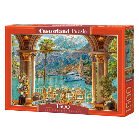 Puzzle CASTORLAND 1500 - Mediterranean Dessert