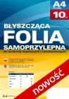 Folia samoprzylepna A4 biała do drukarek laserowych (10ark) 434011 ARGO